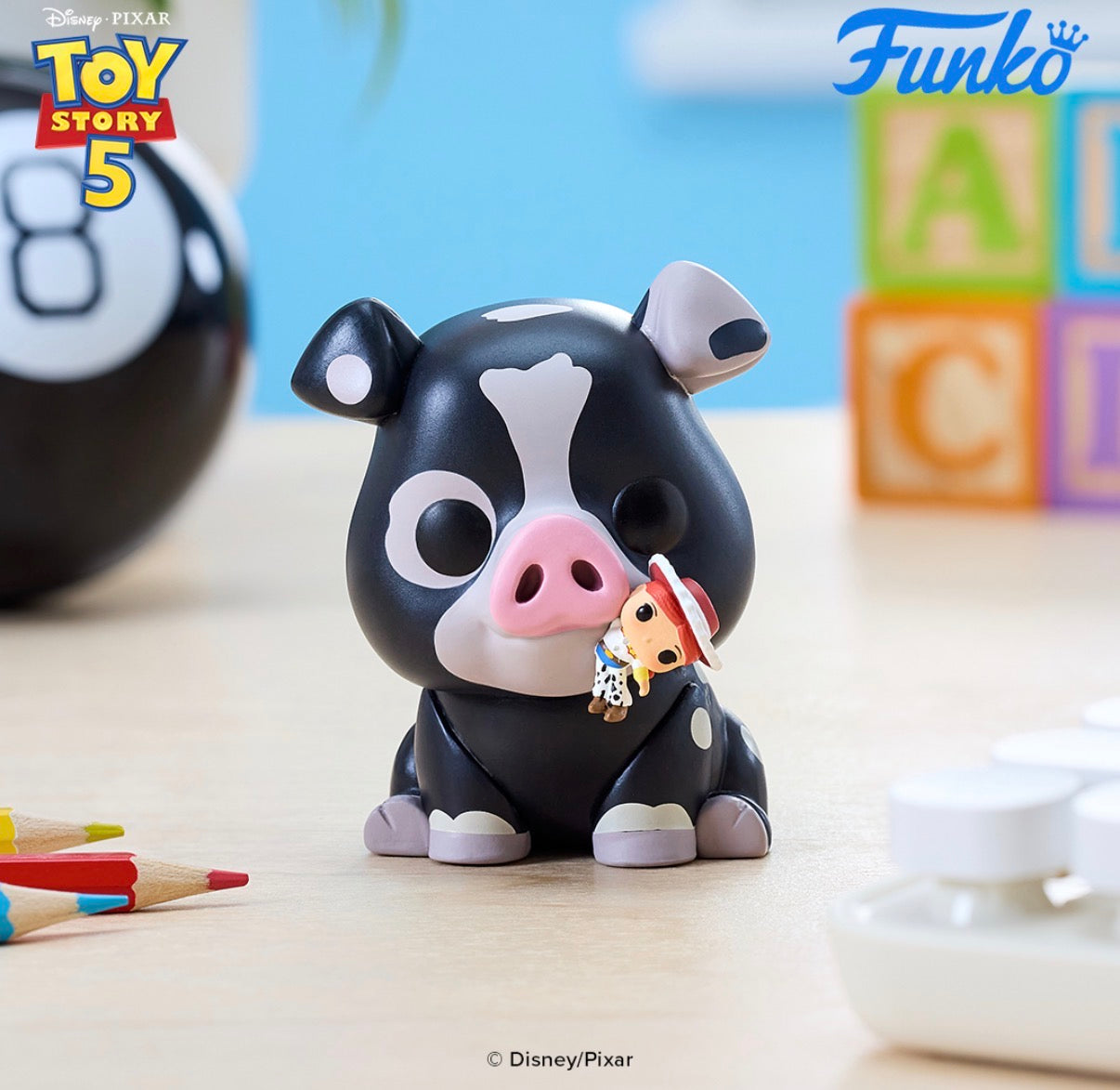 Funko Pop! Toy Story 5 Blaze's Pet Pig with Jessie #1716 Exclusive