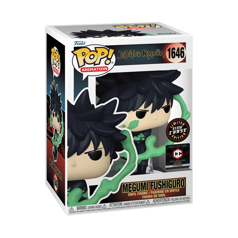 Funko Pop! Animation Jujutsu Kaisen Megumi Fushiguro Chase Vinyl Figure