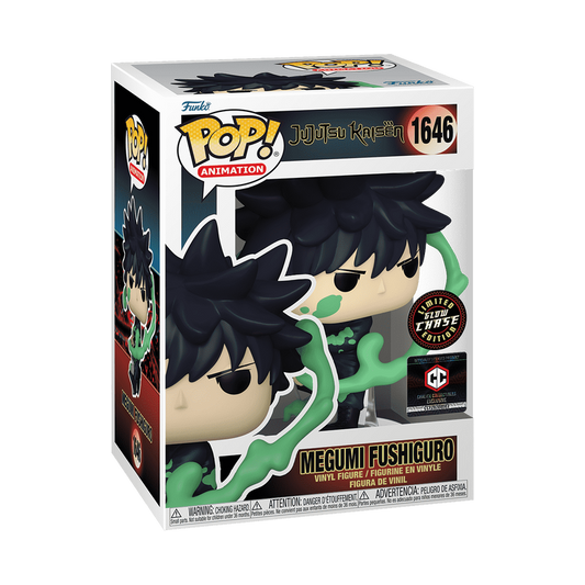 Funko Pop! Animation Jujutsu Kaisen Megumi Fushiguro Chase Vinyl Figure