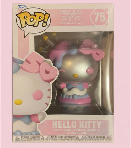 Funko Pop! Sanrio: Hello Kitty 50th Anniversary Hello Kitty in Cake #75