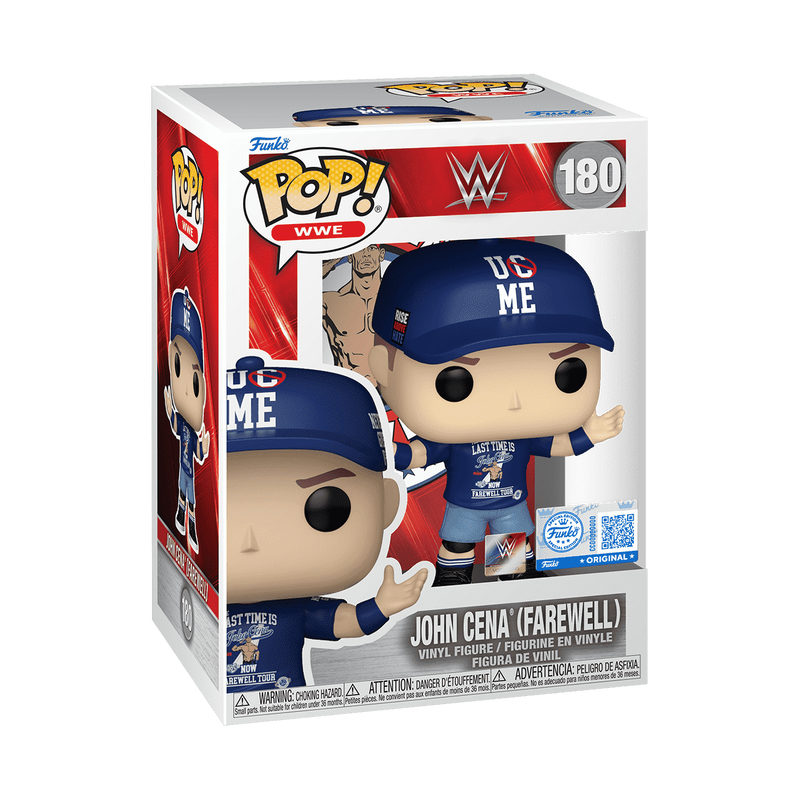 Funko Pop! Vinyl: WWE - John Cena (Farewell) - Fanatics Funko (Exclusive) #180