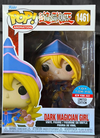 Funko Pop! Yu-Gi-Oh! Dark Magician Girl #1461 Toy Tokyo NYCC EXCLUSIVE Vaulted