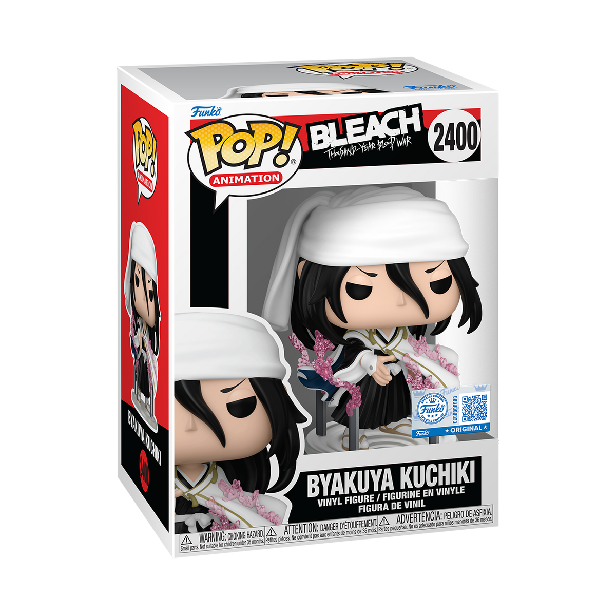 Funko Pop! Byakuya Kuchiki #2400 Bleach Thousand-Year Blood War Funko Exclusive