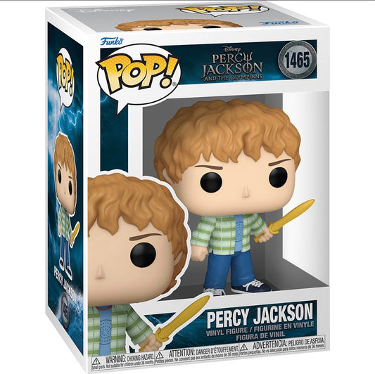 Percy Jackson Funko Pop Disney Percy Jackson and the Olympians #1465 Vinyl Figure