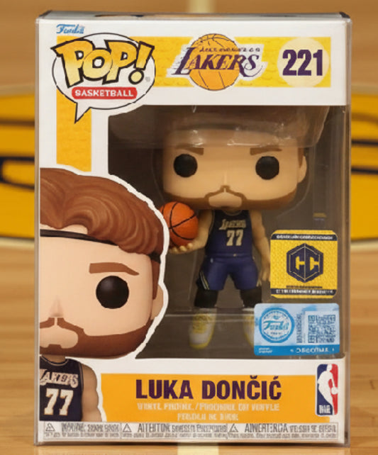Luka Doncic Funko Pop! #221 Los Angeles Lakers Chalice Exclusive Limited Label