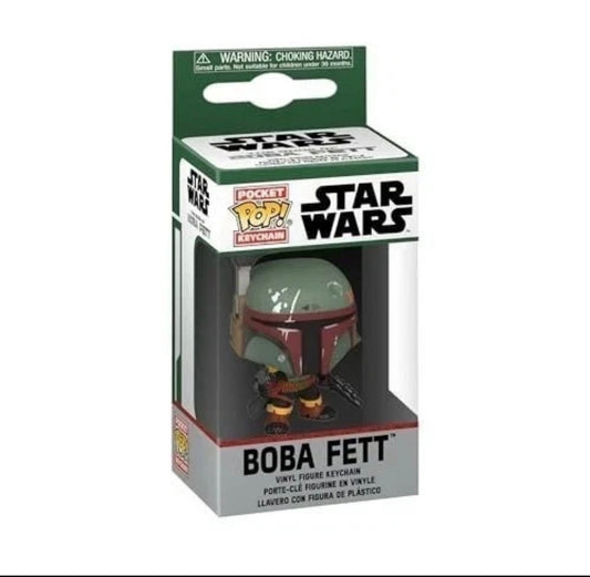 Funko Pocket Pop! Keychain: Star Wars The Book of Boba Fett - Boba Fett
