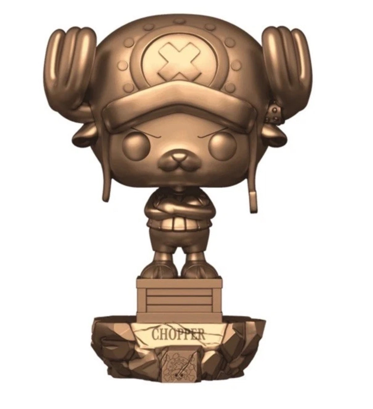Funko Pop! Plus: One Piece Tony Tony Chopper #2018 Bronze Metallic (Funko Exclusive)