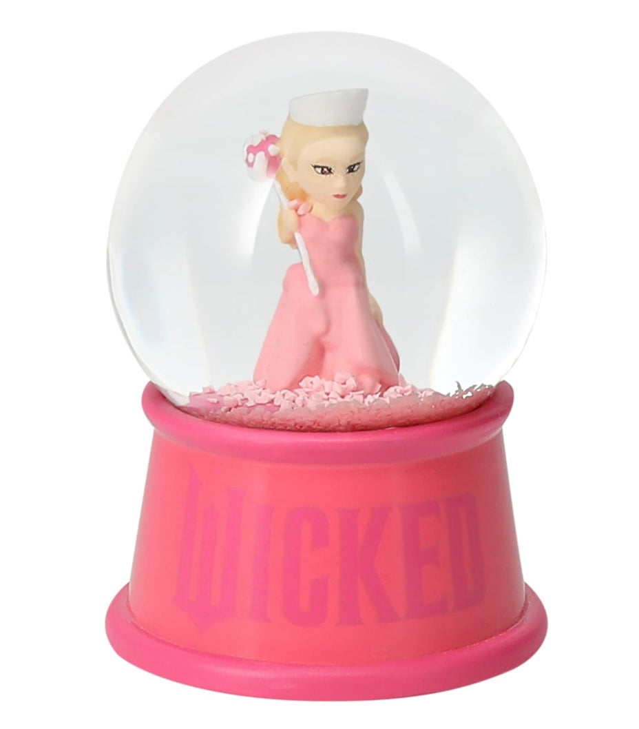 Wicked For Good Movie 2025 Elphaba & Glinda Snow Globes Pair Collectible New