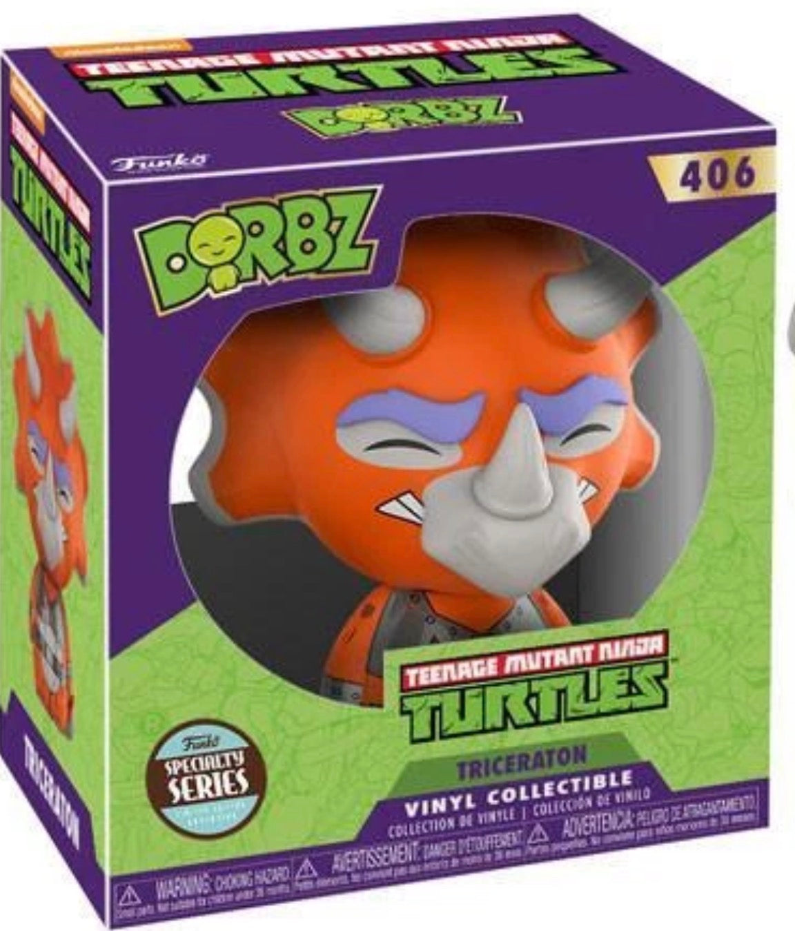 Funko Dorbz: Teenage Mutant Ninja Turtles - Triceraton (Specialty Series)