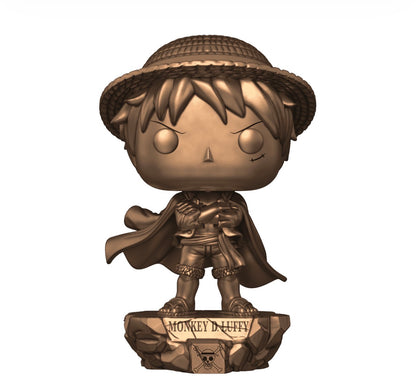 One Piece Pop! Plus Monkey D. Luffy Statue (Bronze) Exclusive Vinyl Figure #1900