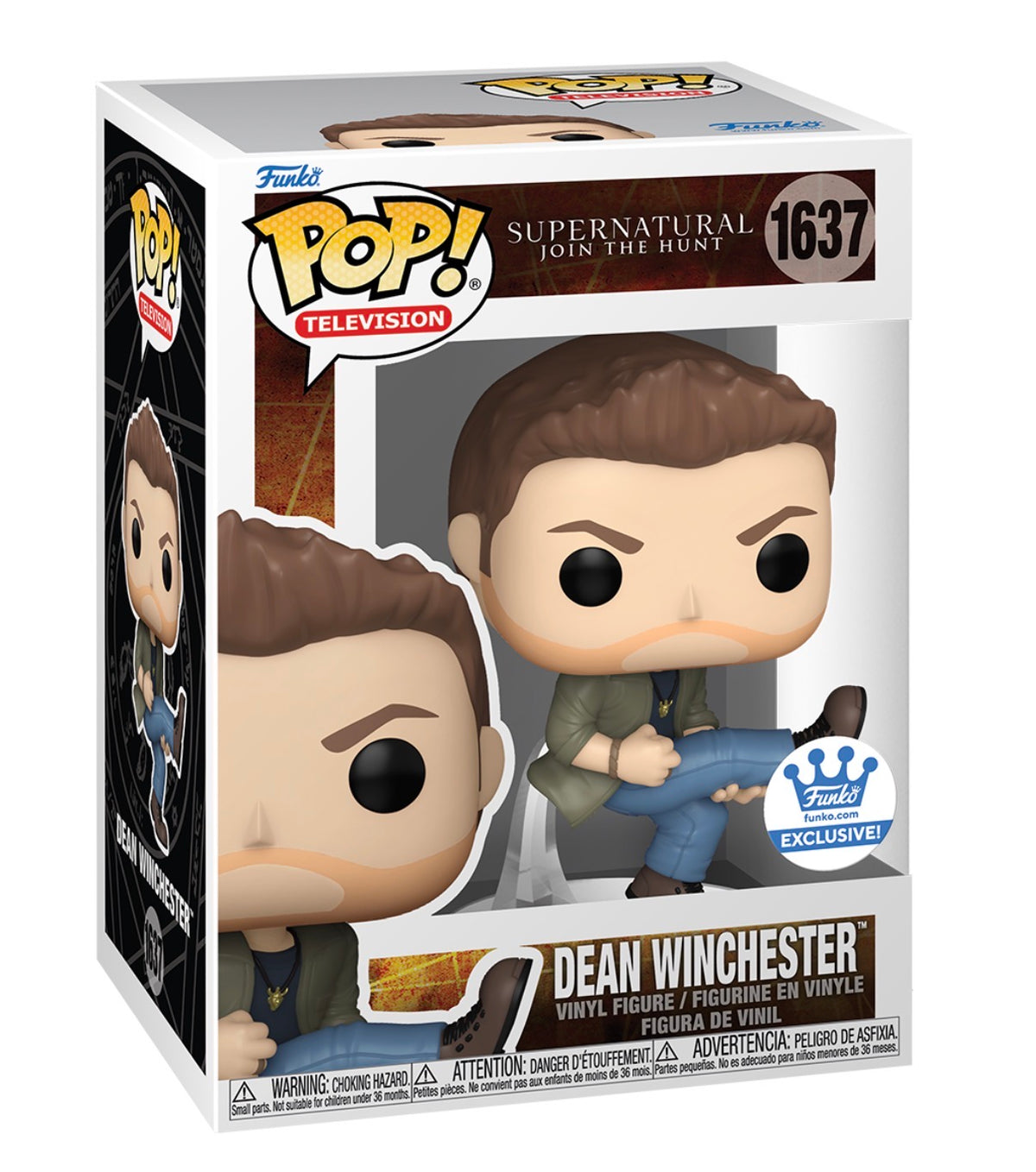 Funko Pop! Dean Winchester #1637 Supernatural Funko Exclusive