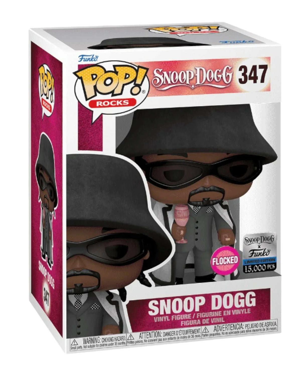 Snoop Dogg Flocked #347 Exclusive Funko LE 15,000