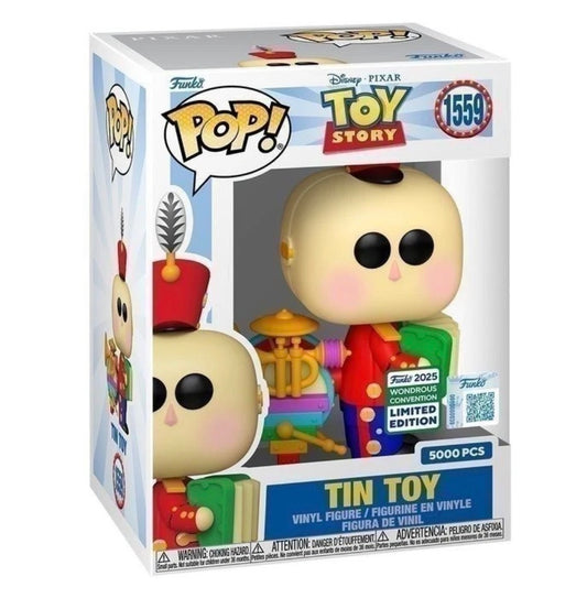 Funko Pop! Toy Story – Tin Toy #1559 (Funko 2025 Wondrous Convention Limited Edition Exclusive 5000 pcs)
