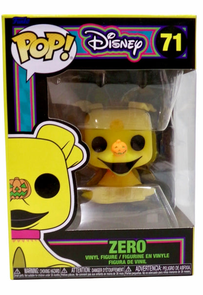 Funko Pop! Nightmare Before Christmas Zero #71 Blacklight