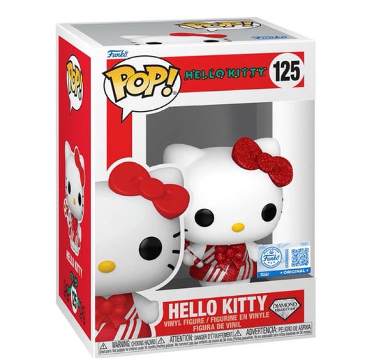 Funko Pop! Hello Kitty® Peppermint Diamond Glitter Exclusive Vinyl Figure
