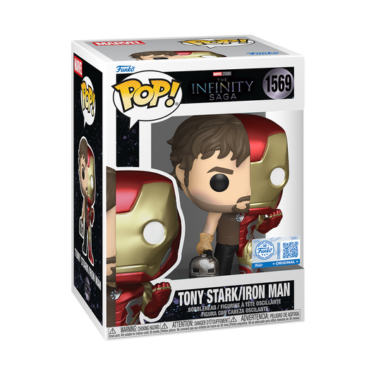 Funko Pop! Tony Stark/Iron Man #1569 The Infinity Saga Funko Exclusive