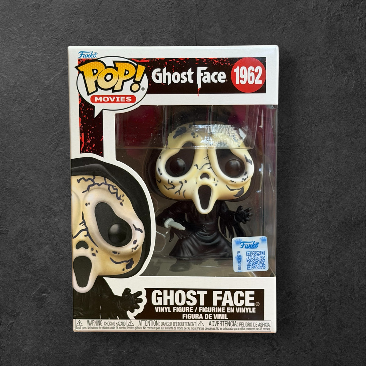 Funko Pop! Ghost Face #1962 Scream Exclusive Distressed