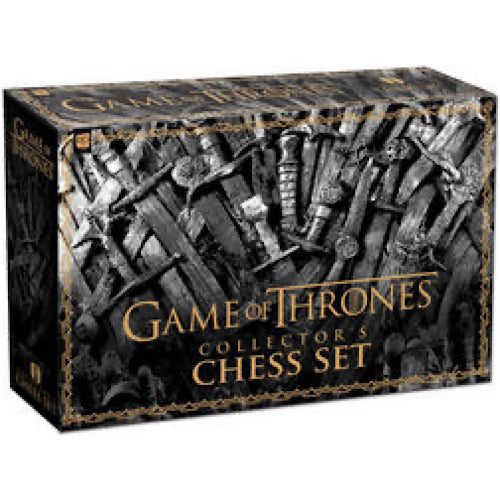 USAOPOLY Game of Thrones Collector's Chess Set 32-Piece Custom Sculpted Collectible