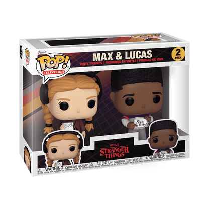 Funko Pop! Stranger Things Max & Lucas 2-Pack