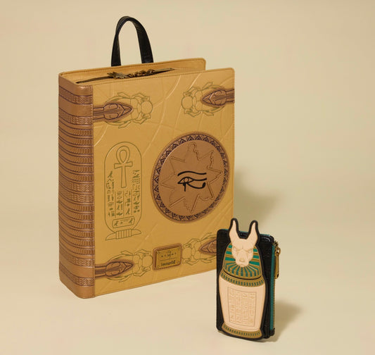 The Mummy Book of the Living Mid-Size Backpack with Card Holder