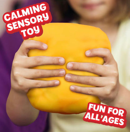 Squeeze Cheese Squishy Sensory Toy by Gooie Zooie