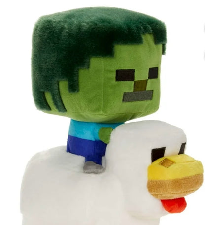 Minecraft Zombie Chicken Jockey Plush
