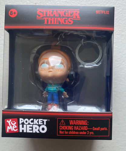 YuMe Pocket Hero Stranger Things Key Chain Bag Charm