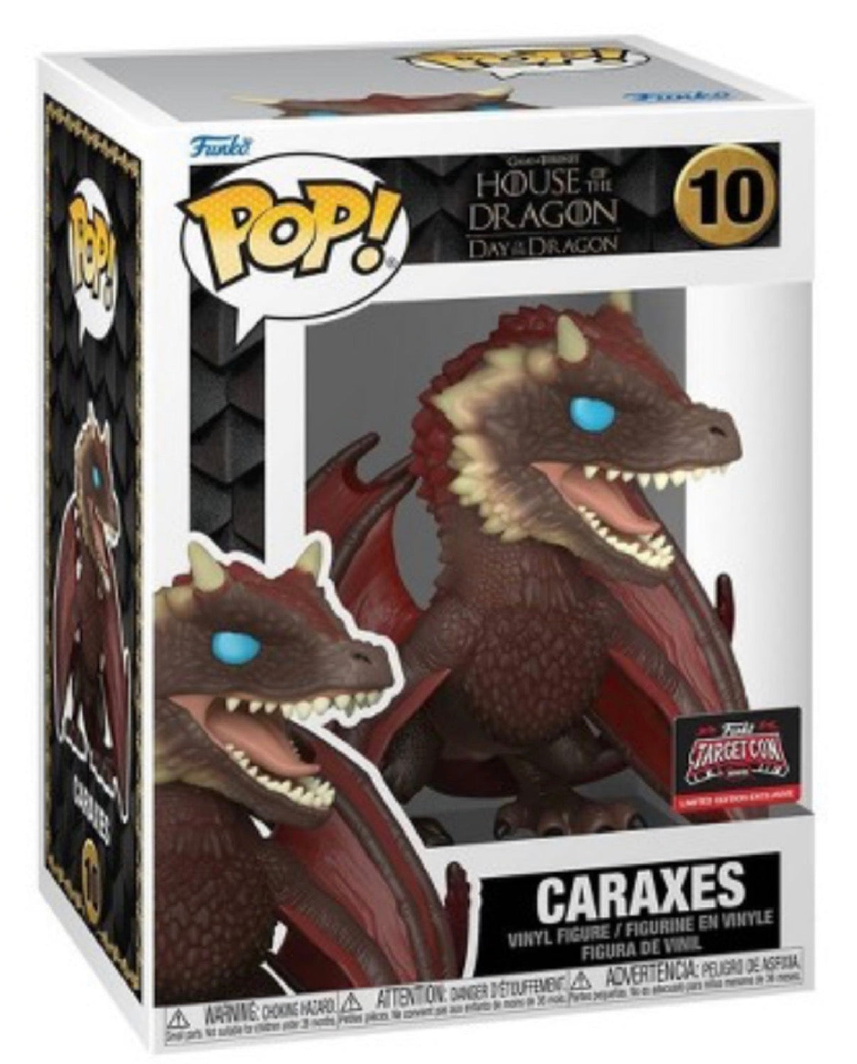 Funko Pop! Caraxes #10 - Target Con Exclusive HOTD