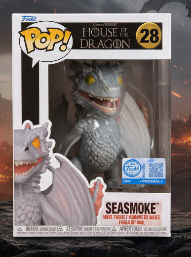 Funko Pop! House of the Dragon Seasmoke #28 Vinyl Figure Exclusive Vinyl Figure
