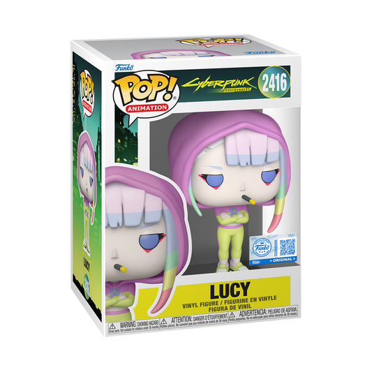 Funko Pop! Lucy #2416 Cyberpunk Edgerunners Funko Exclusive