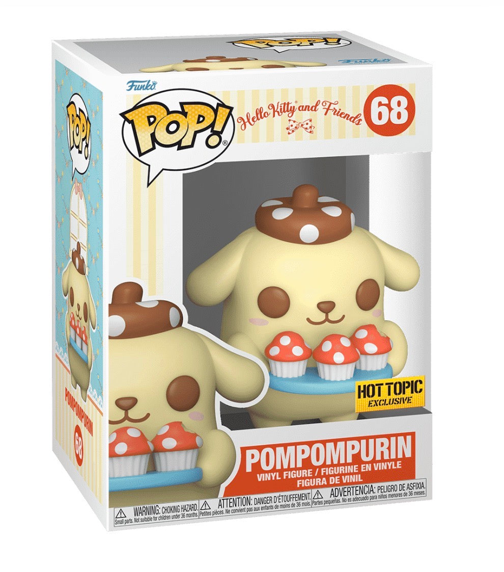Funko Pop! Hello Kitty and Friends Pompompurin #68 Exclusive Vaulted