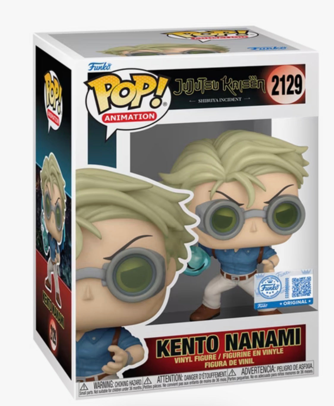 Funko POP! Animation: Jujutsu Kaisen Kento Nanami Vinyl Figure Exclusive #2129