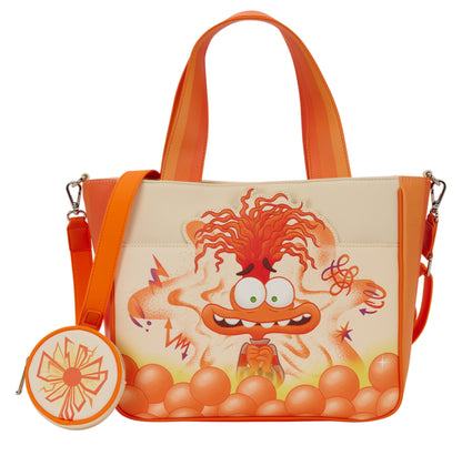 Inside Out 2 Anxiety Tote Bag with Coin Bag