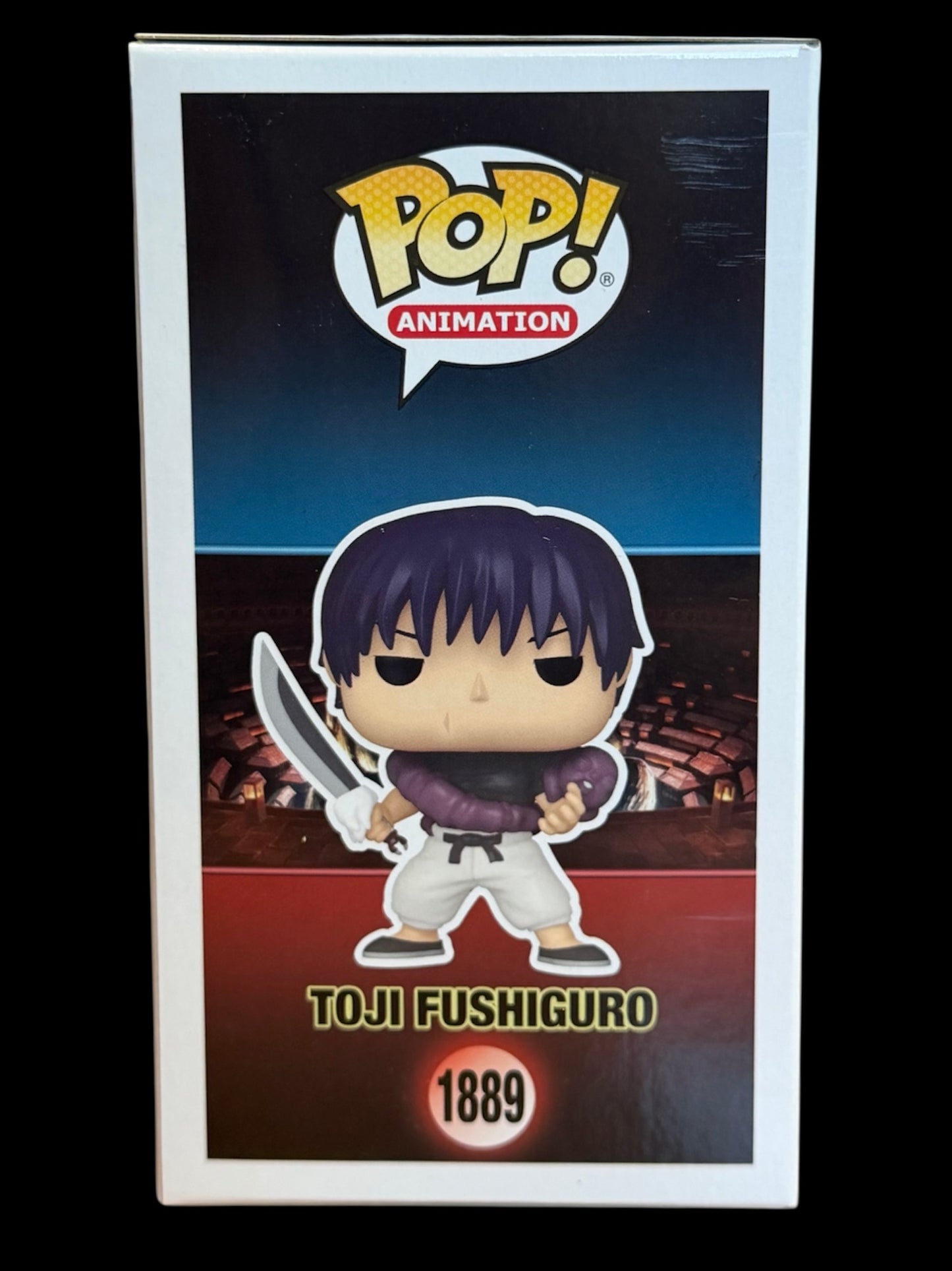 Funko Pop! Animation: Jujutsu Kaisen – Toji Fushiguro #1889 (Limited Glow Chase, Chalice Collectibles Exclusive)