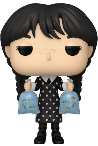 Funko Pop! Wednesday with Piranhas Exclusive Vinyl Figure LE 9500