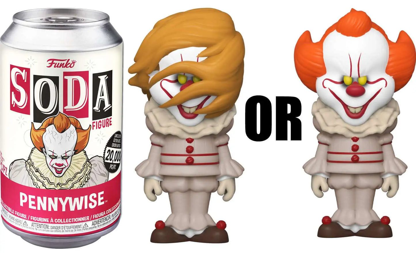 Funko Vinyl Soda IT Movie Pennywise 1:5