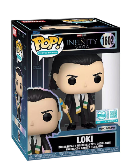 Funko Pop! Loki #1602 Marvel Infinity Saga Limited Edition 9500 pieces