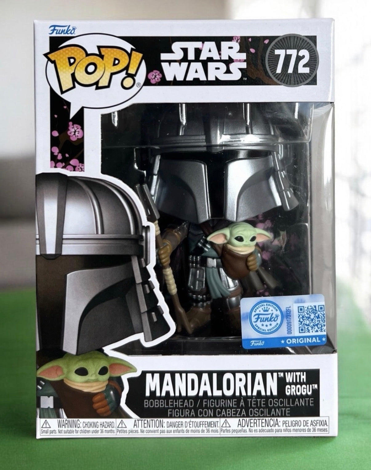 Funko Pop! Star Wars Impressions - Mandalorian with Grogu #772