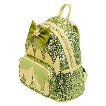 The Princess and the Frog Exclusive Tiana Sequin Series Cosplay Mini Backpack Loungefly