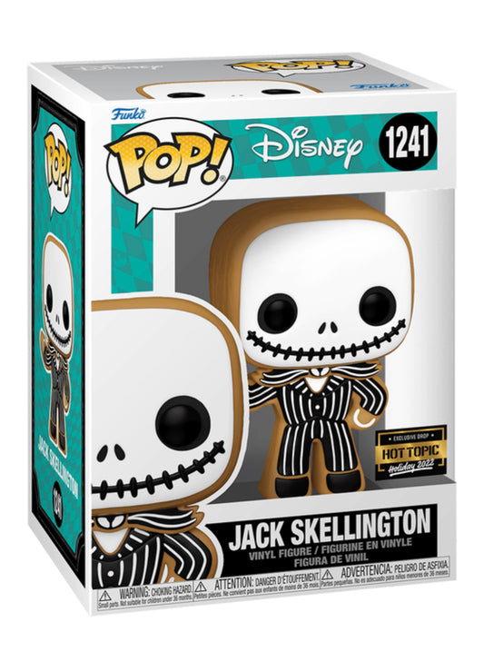 Nightmare Before Christmas Gingerbread Jack Skellington Exclusive Funko Pop!