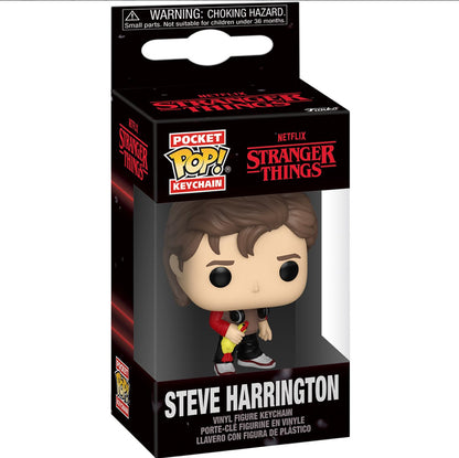 Stranger Things Season 5 Steve Harrington Funko Pocket Pop! Key Chain