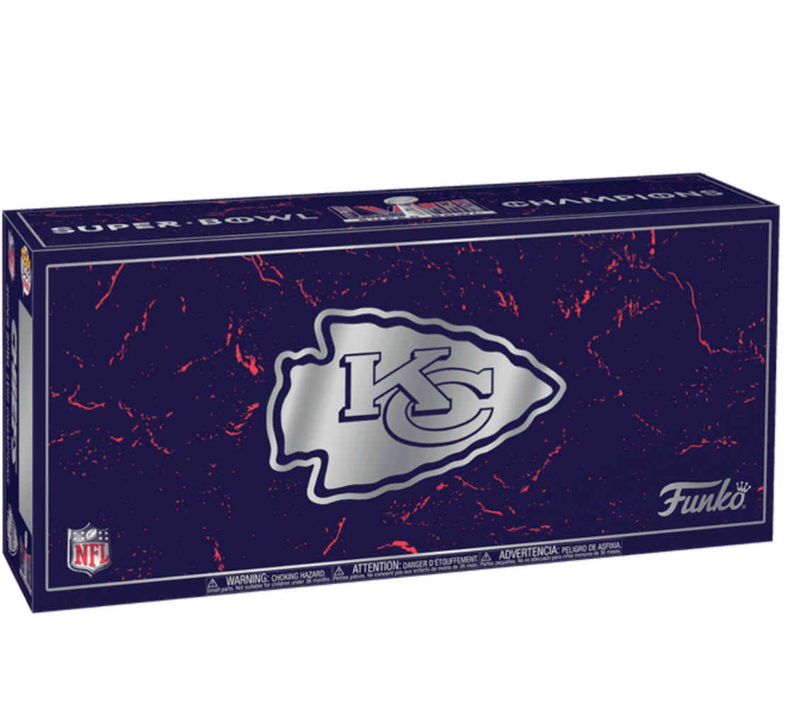 POP! KANSAS CITY CHIEFS SUPER BOWL 2024 4-PACK