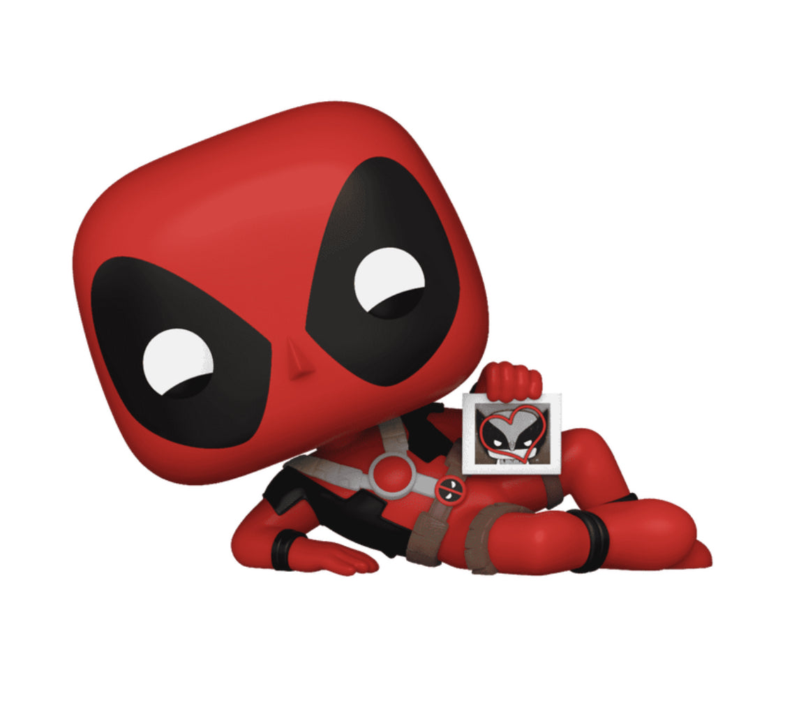 Deadpool Wolverine Deadpool with Wolverine Heart photo Exclusive Funko Pop!