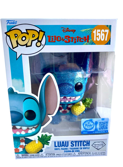 Disney Lilo & Stitch Luau Stitch Diamond Exclusive Vinyl Figure #1567