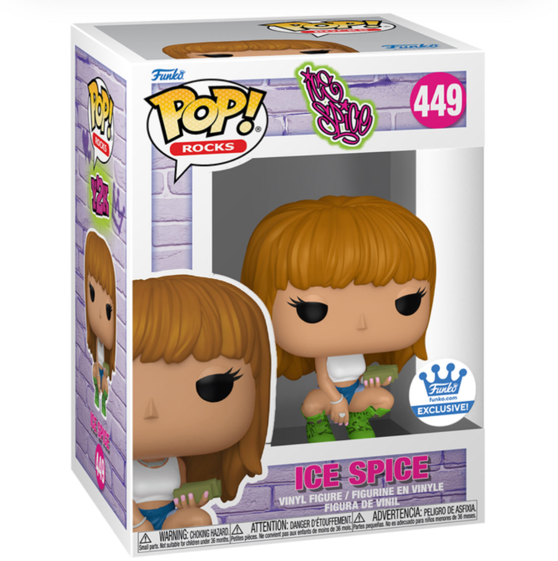 Funko Pop Rocks Ice Spice Funko Shop Exclusive #449