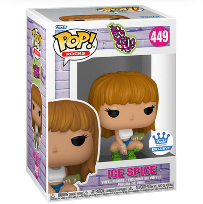 Funko Pop Rocks Ice Spice Funko Shop Exclusive #449