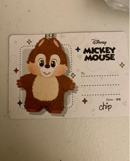 Pop Mart Mickey and Family Cute Together Keychain Chip