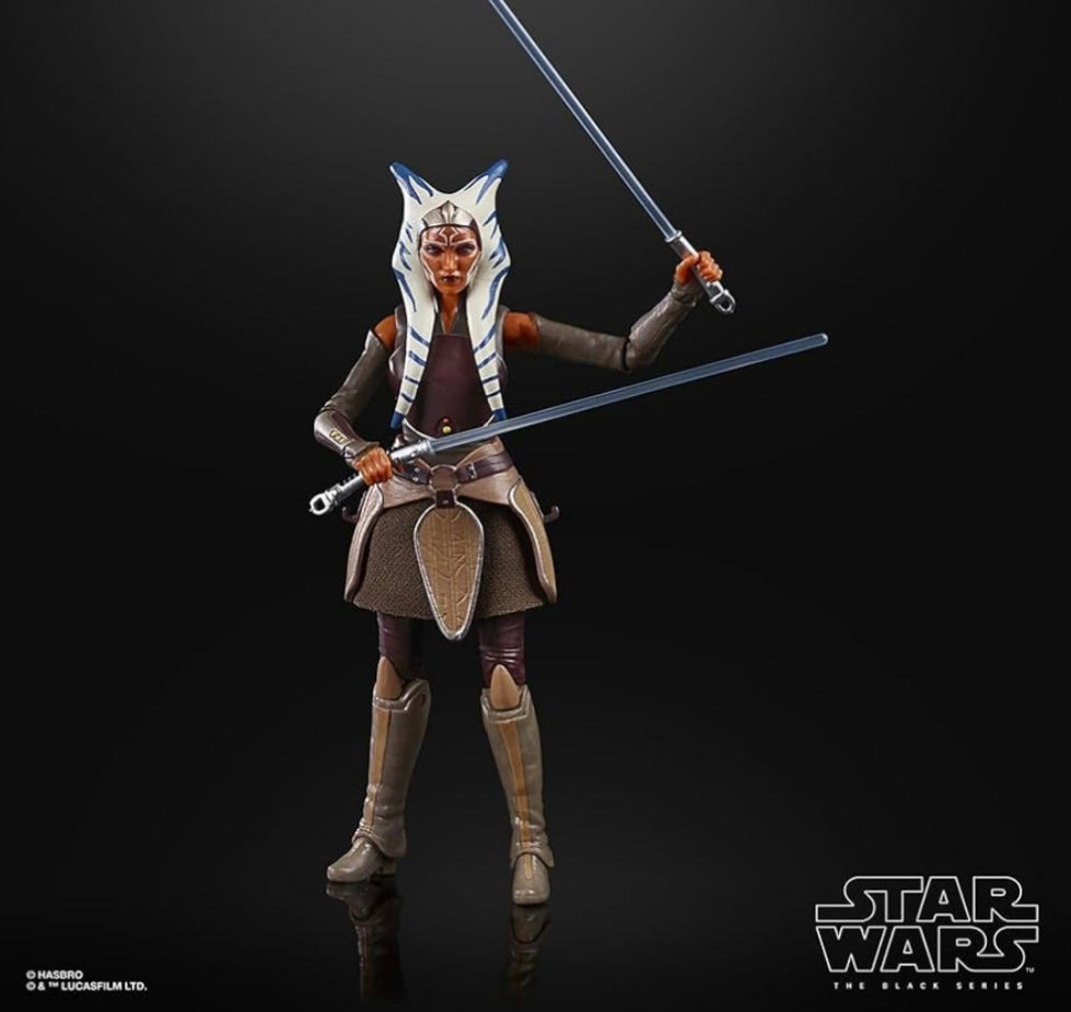 STAR WARS The Black Series Ahsoka Tano Toy 6-Inch-Scale Rebels Collectible Action Figure