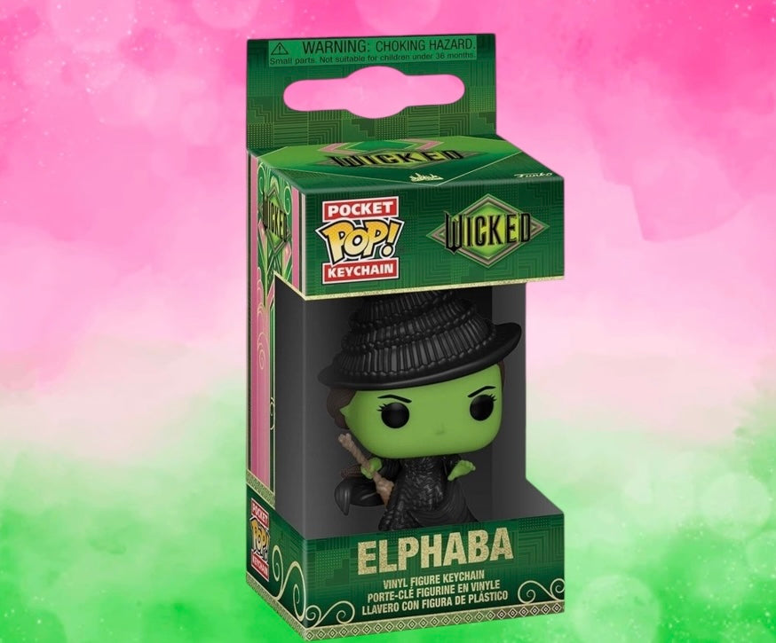 Wicked Pocket Pop! Elphaba Funko Keychain