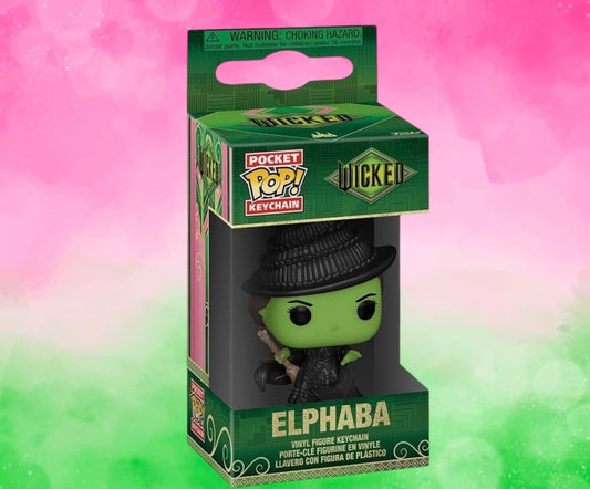 Wicked Pocket Pop! Elphaba Funko Keychain